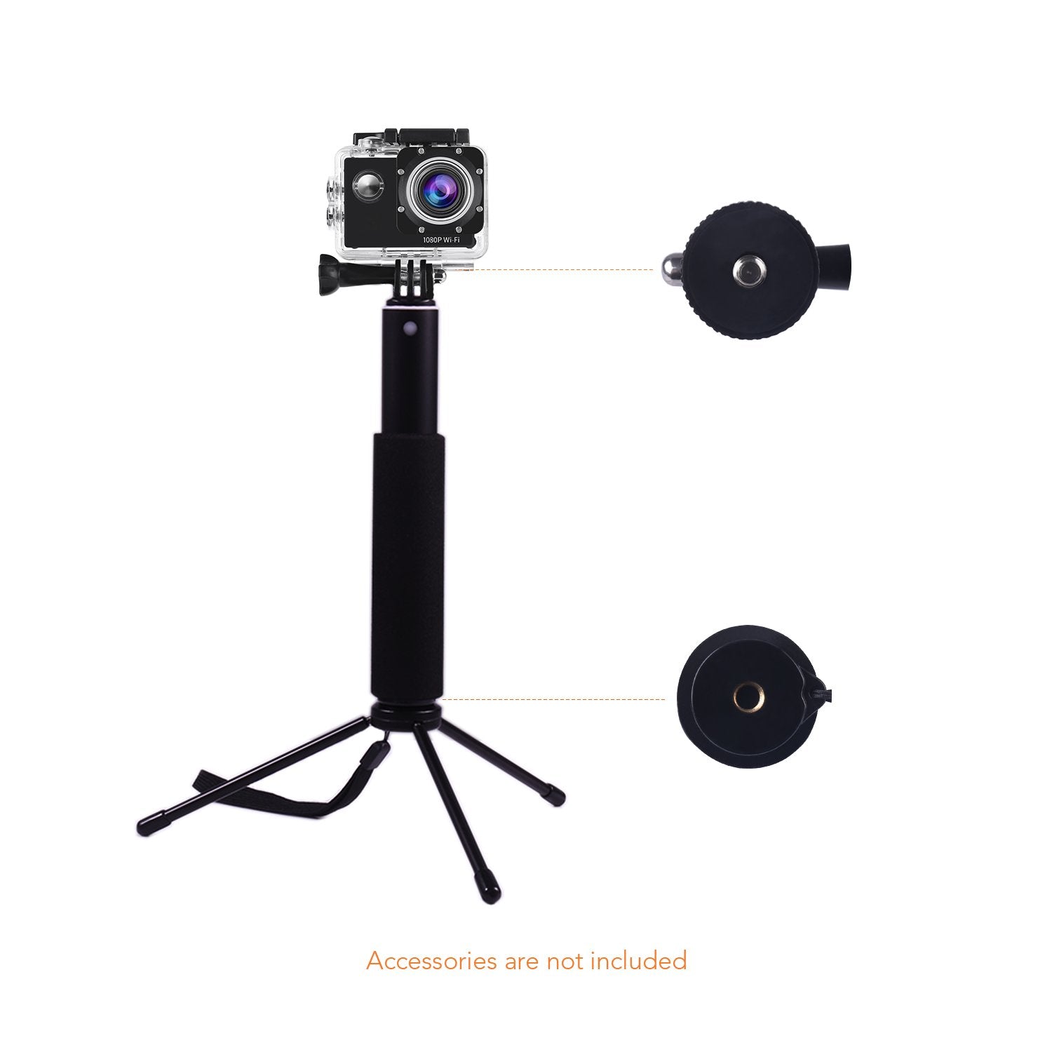 APEMAN SS150 Selfie stick per action cam